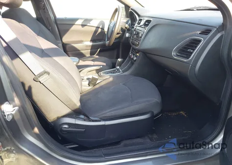 2013 Chrysler 200 Lx из США, поврежденный, VIN 1C3CCBAB0DN671813